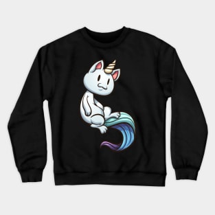 Cartoon caticorn Crewneck Sweatshirt